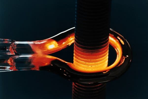 Omega emitters heat the rivet, not the whole part